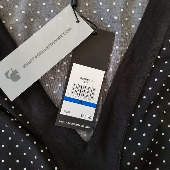 Karl Lagerfeld Paris Suits Designer Shell Top XL - Picture 8 of 9